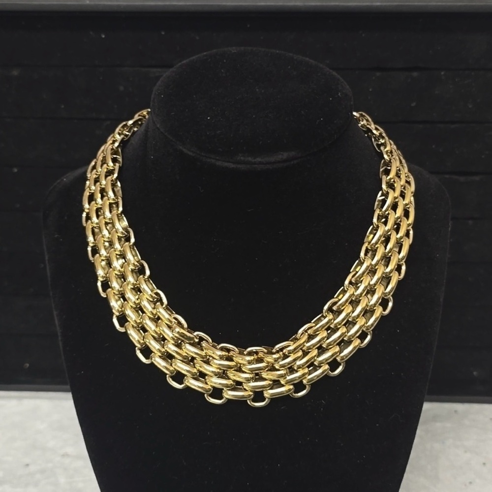 Gently Used Jenny Bird Necklace Penelope Choker Gold-Tone